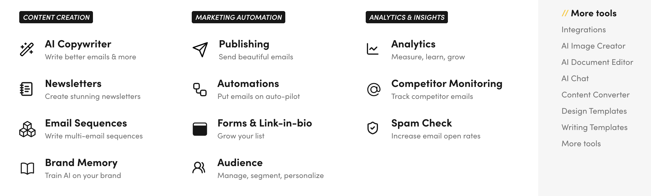 Hoppy Copy Features